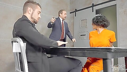 Hottie in sexy stockings gets ass fucked by her bro