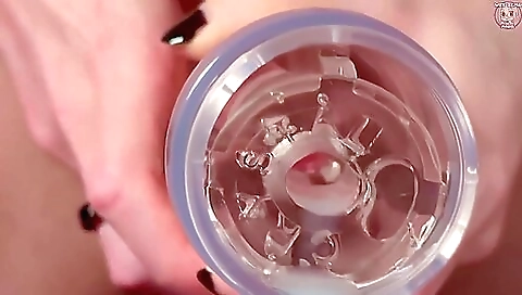 Solo fetish movie featuring a woman with a vibrator