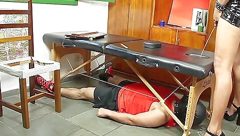 Latex tattooed shemale rides and gets cum filled in her pussy