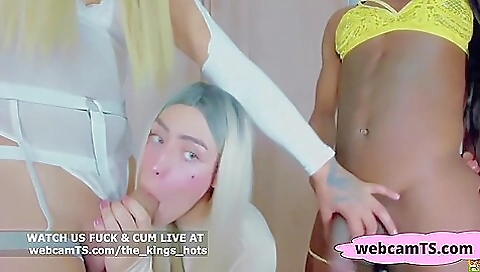 Lulu black plays with her big black cock and gets fucked